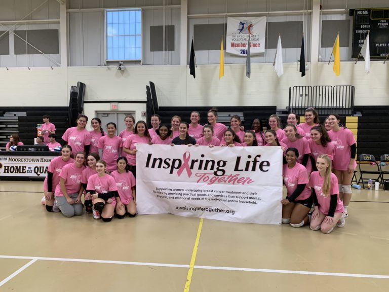 High-school girls volleyball team hosts breast cancer fundraiser