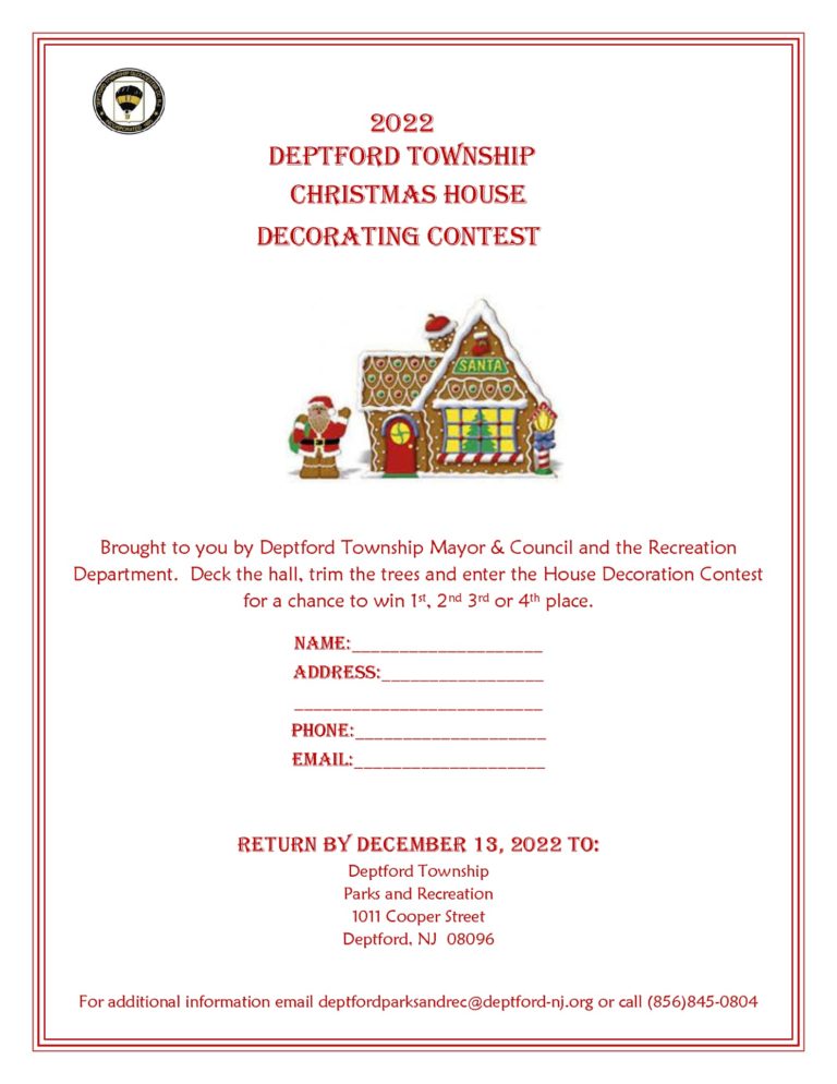 Deptford hosts Christmas decorating contest