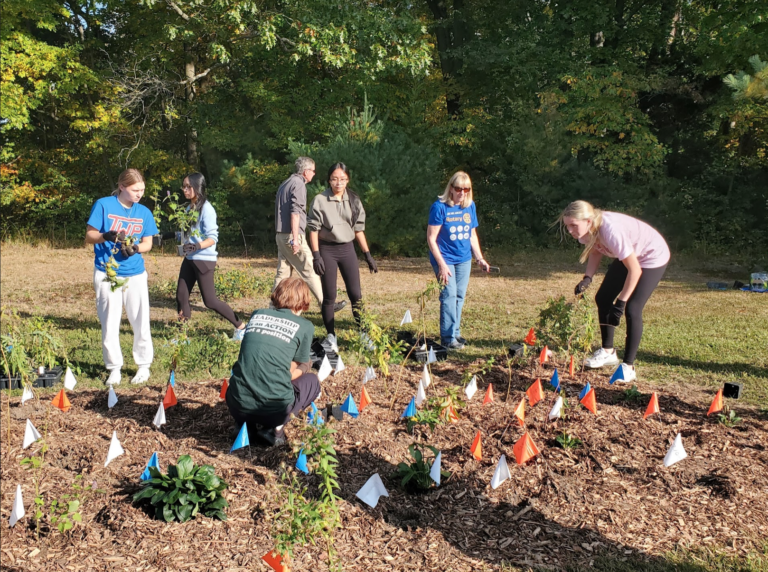 New pollinator garden brings the community together