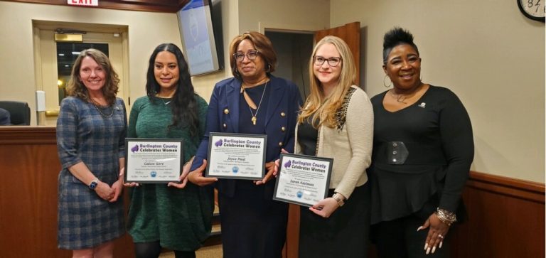 Burlington County Commissioners recognize leaders for Women’s History Month
