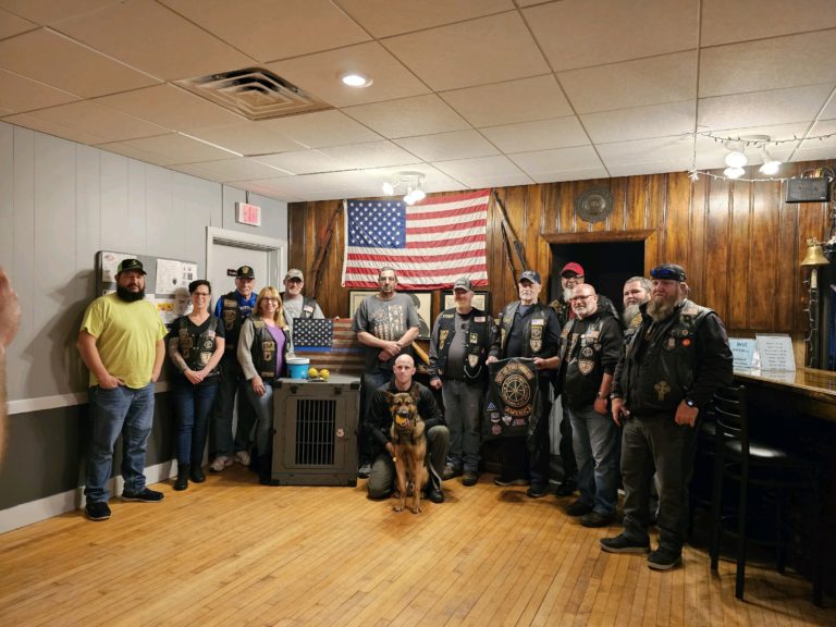 Hogs and Heroes make donations to K-9 Unit