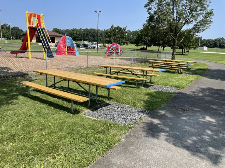 Handicapped-accessible tables added to Chestnut Branch Park
