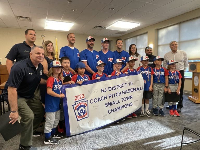 Mantua Little League team honored by  committee