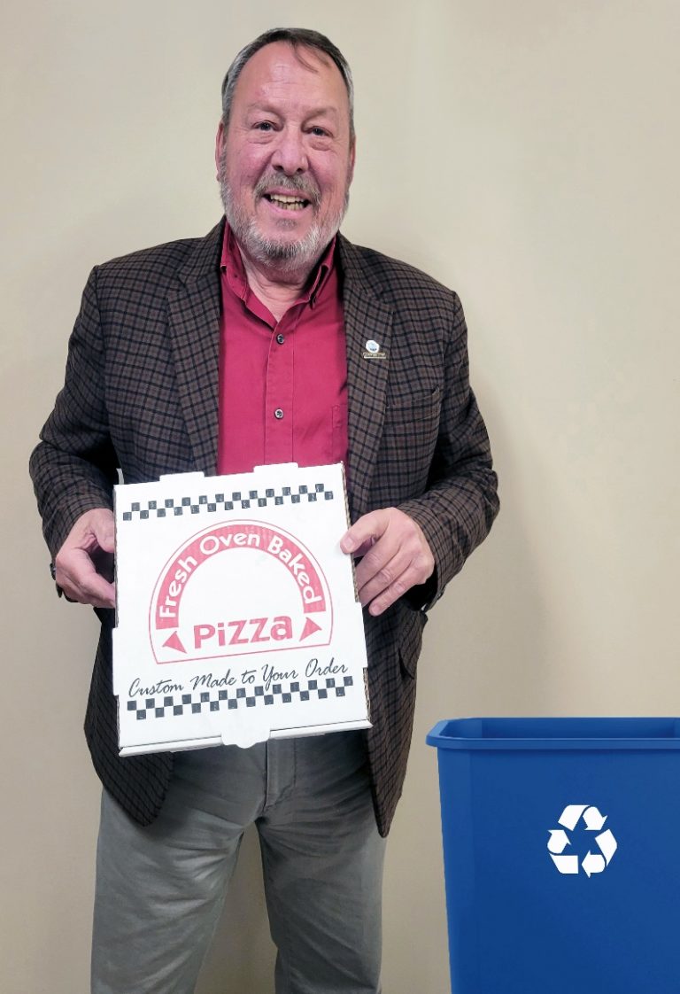 Special delivery: County recycles pizza boxes