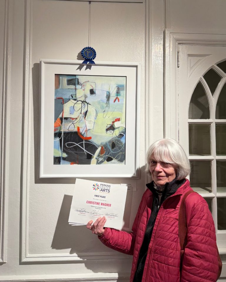Stories through art: Moorestown resident wins first place in Perkins’ show
