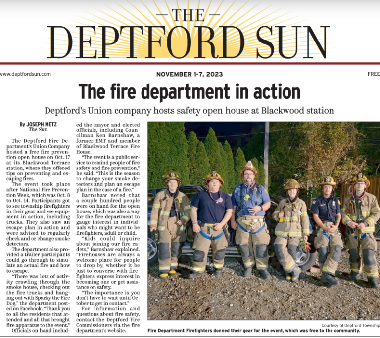 The Deptford Sun | Current Edition