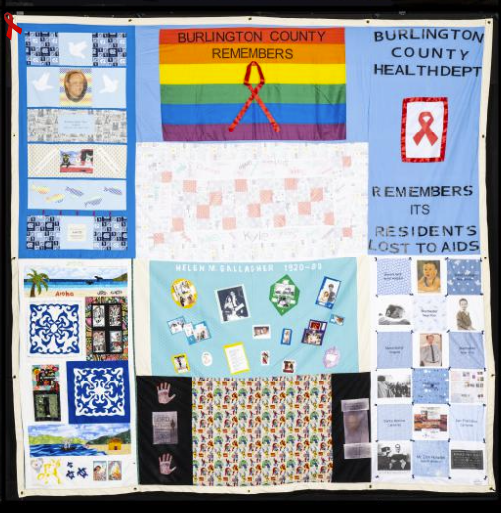 County marking the return of the AIDS memorial quilt