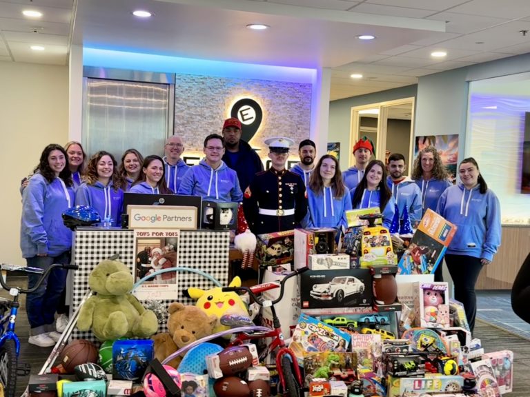 Engage Media spreads holiday cheer with Toys for Tots