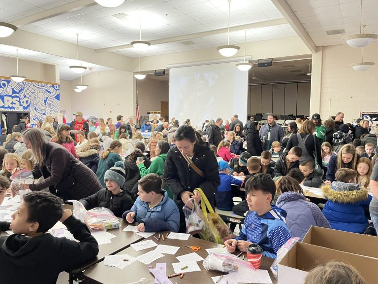 School district pays it forward at MLK Day of Service