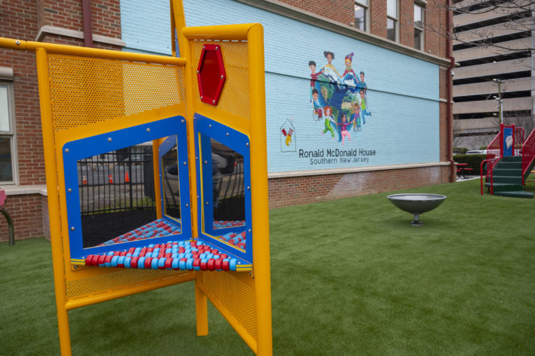 Inclusive playground opens at Ronald McDonald House