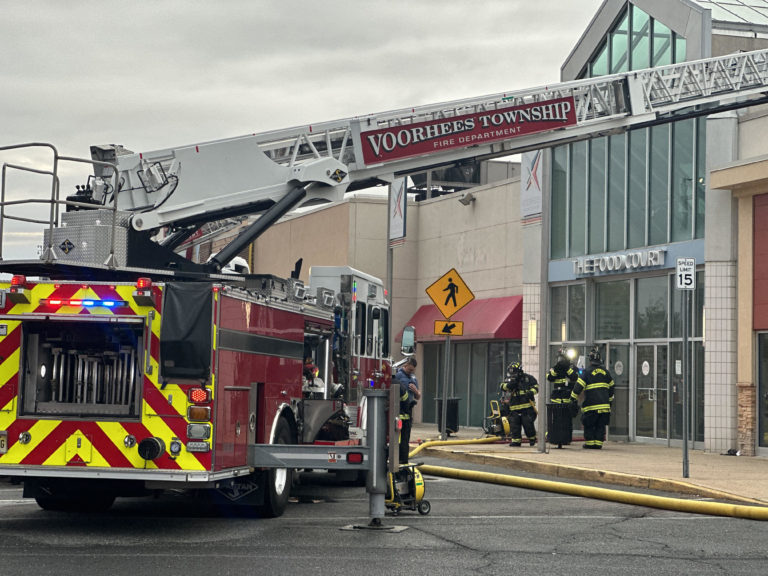 Town center partially reopens after  fire