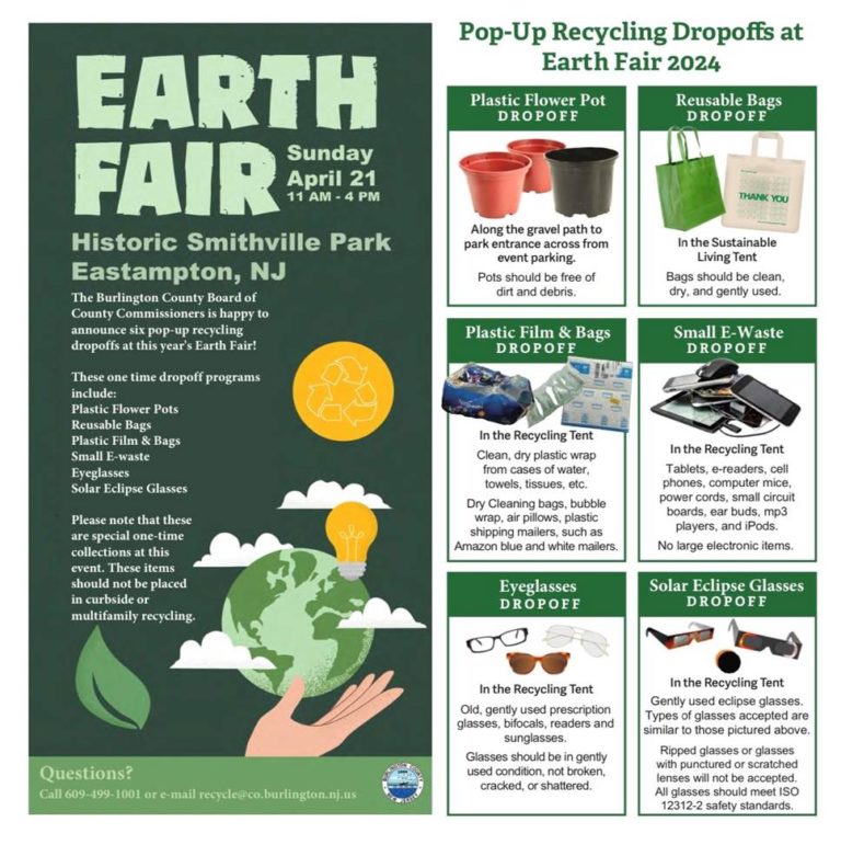 Bring your solar eclipse glasses to the Burlington County Earth Fair