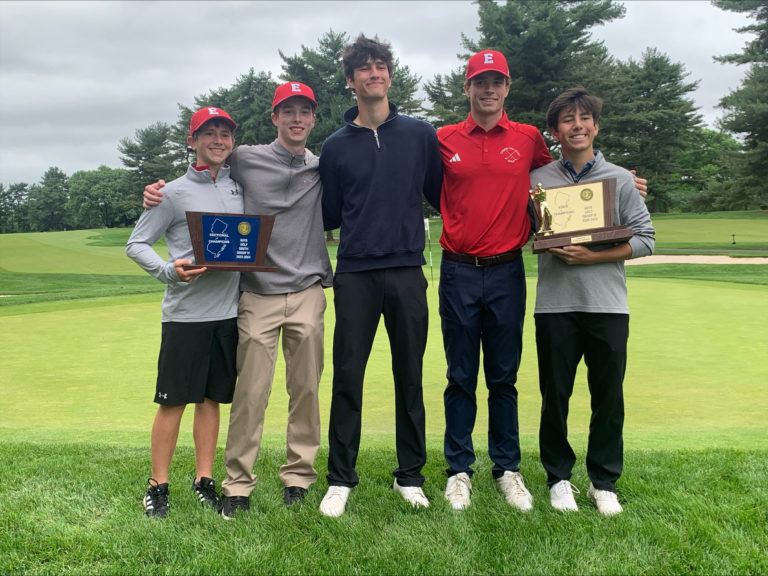 Cherry Hill East Boys Golf Team win state championships