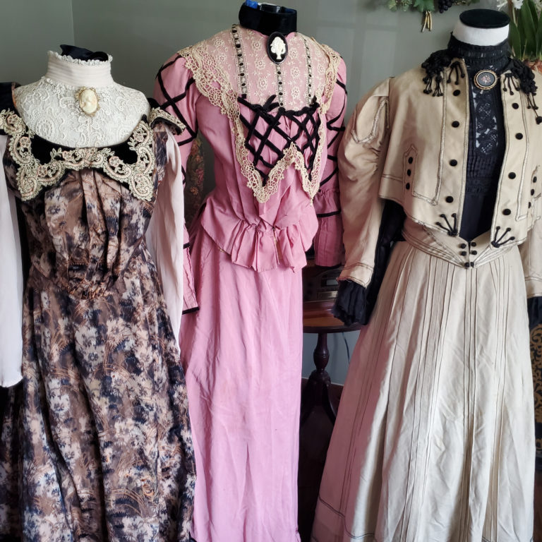 Antique Clothing exhibit