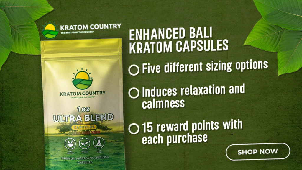 Kratom Country - Bali Kratom Capsules