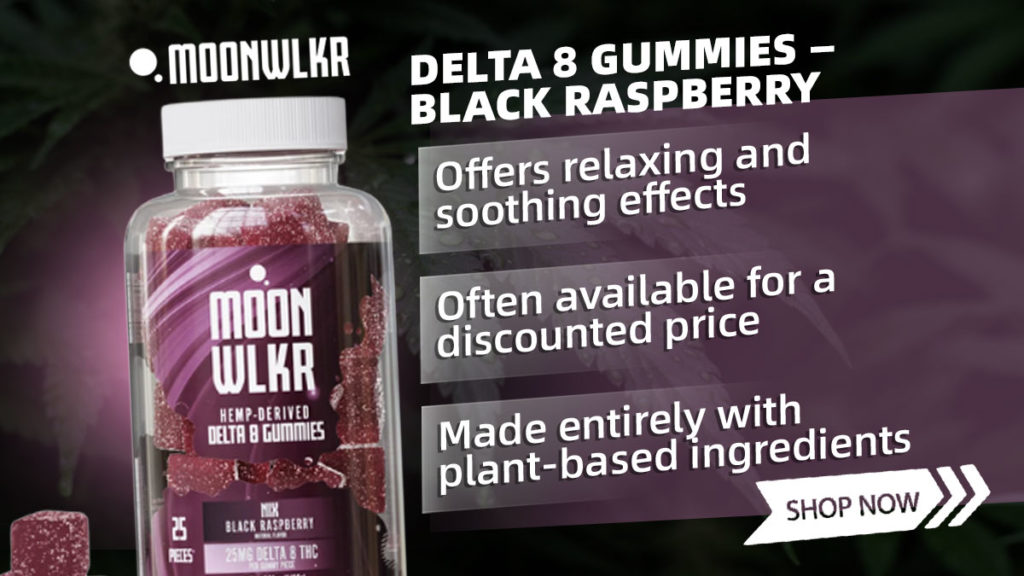 Delta 8 Gummies — Black Raspberry