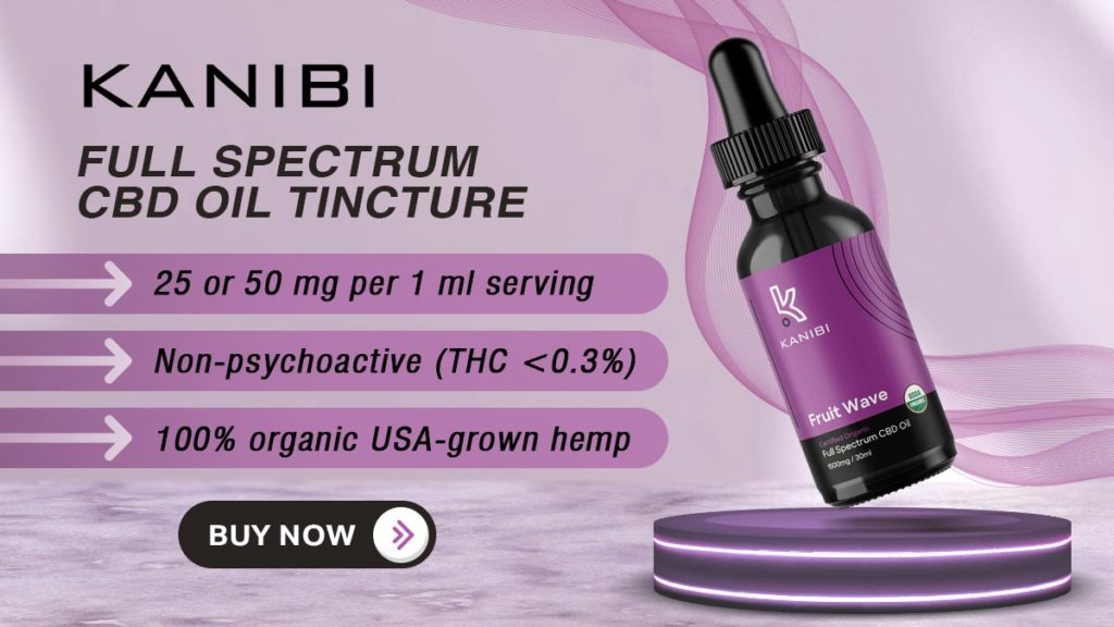 Kanibi Full Spectrum CBD Oil Tincture