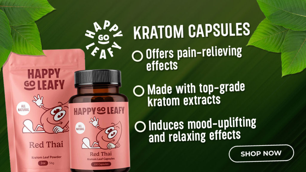 HappyGoLeafy - Kratom Capsules