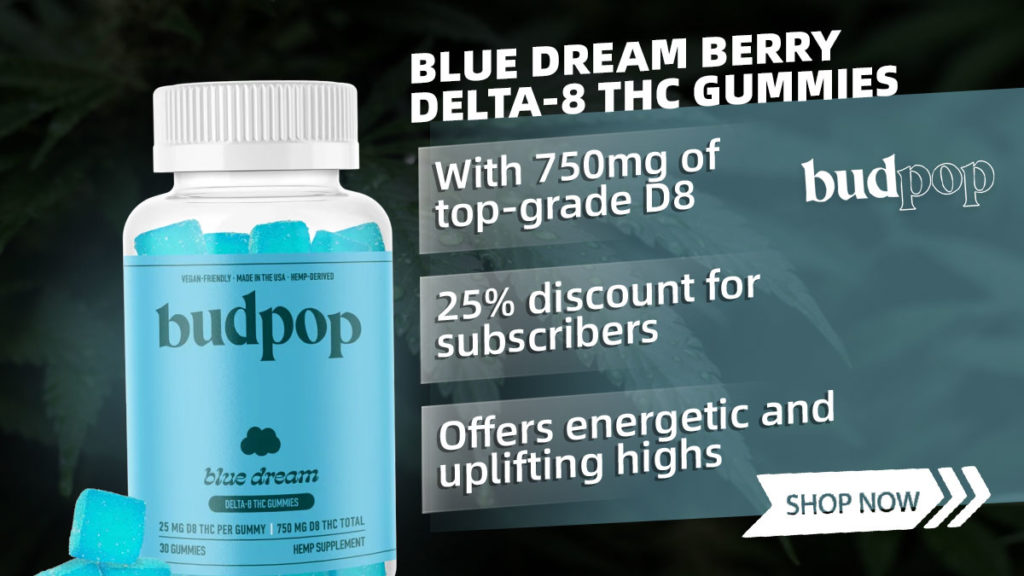 Blue Dream Berry Delta-8 THC Gummies