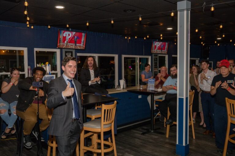 Picozzi Supporters Gather At Sharkey’s - Northeast Times