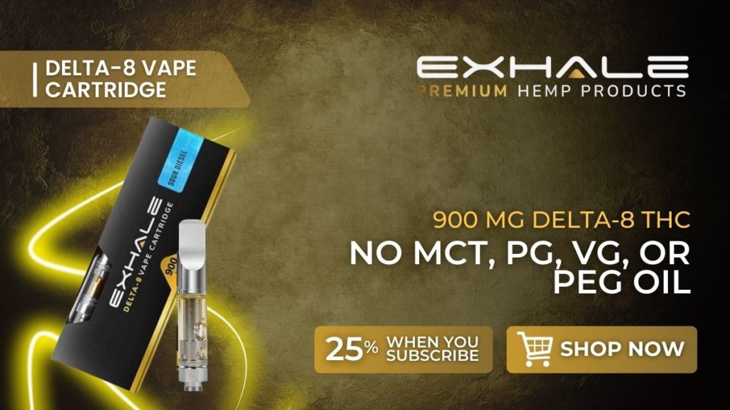 Exhale Wellness Delta-8 Vape Cartridge