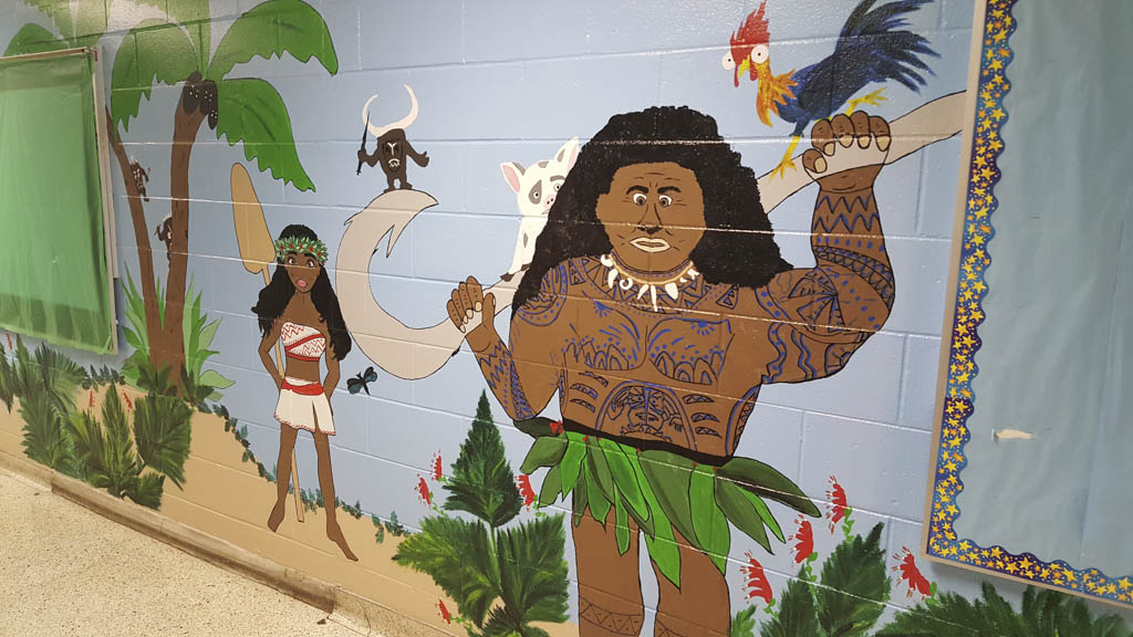 Restored murals at Marlboro's Asher Holmes School unveiled