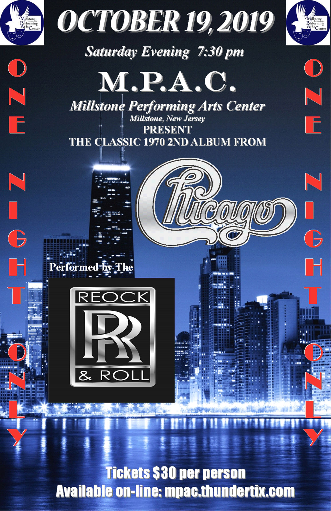 Reock and Roll presents Chicago