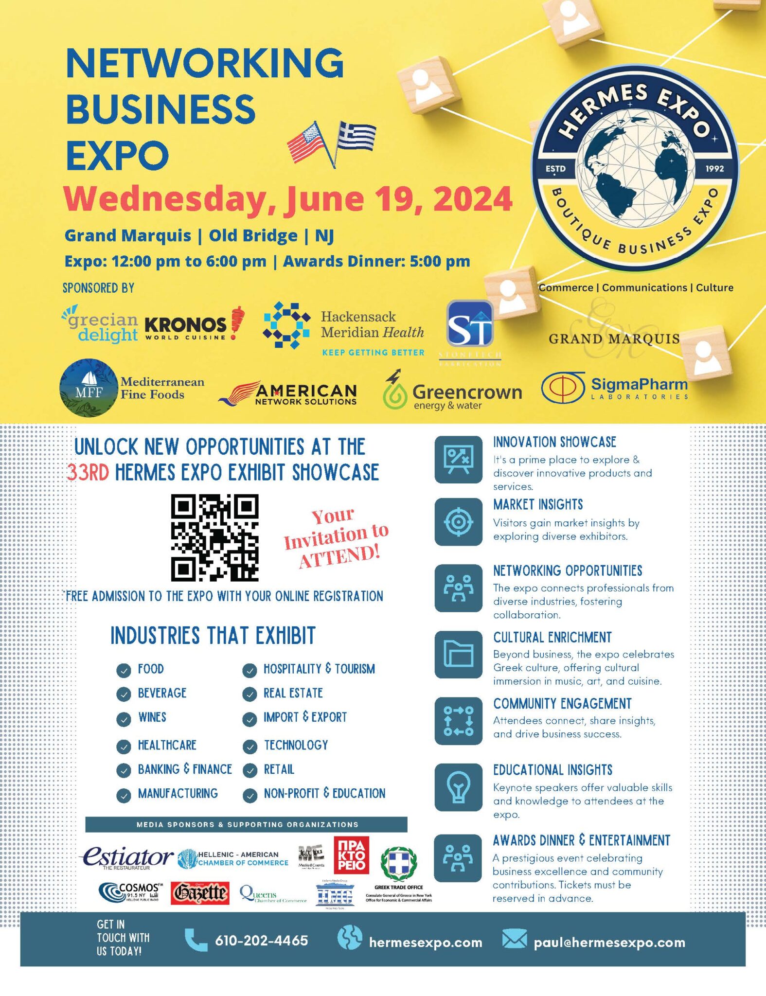 33rd Hermes Expo FREE networking event