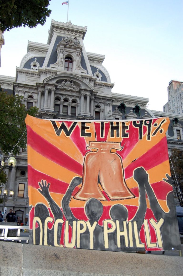After weeks, Occupy Philly not losing its voice