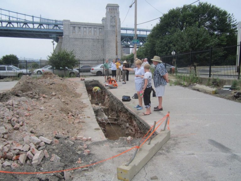Unearthing history along the river