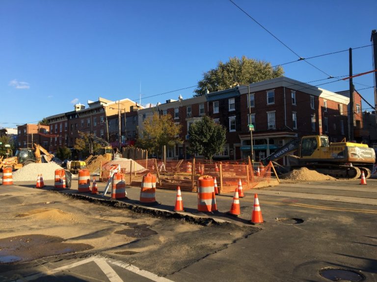 At least a month for Girard Ave. to return to normal after water main break