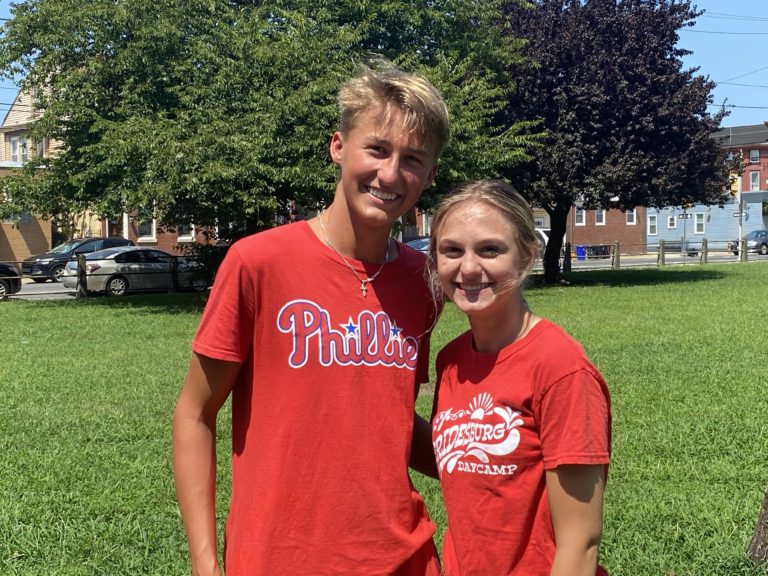 These two Bridesburg teens have won a prestigious city youth worker award
