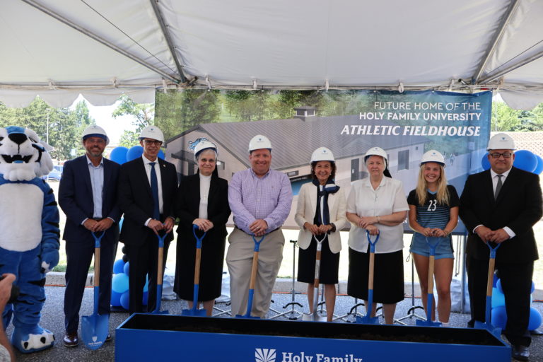 Holy Family breaks ground on Athletic Fieldhouse