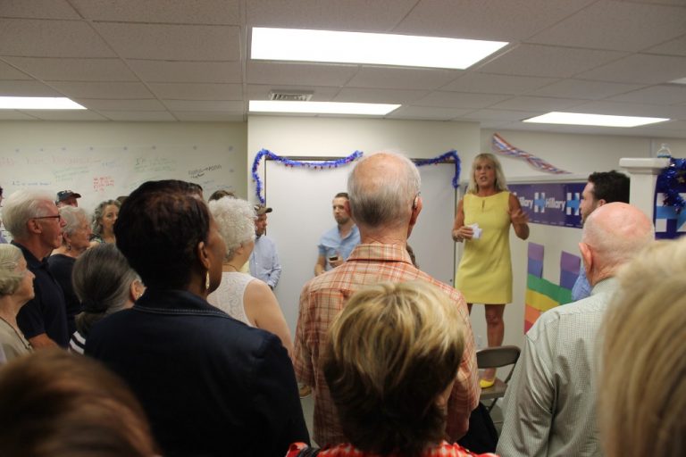 Democratic campaign office opens in Doylestown