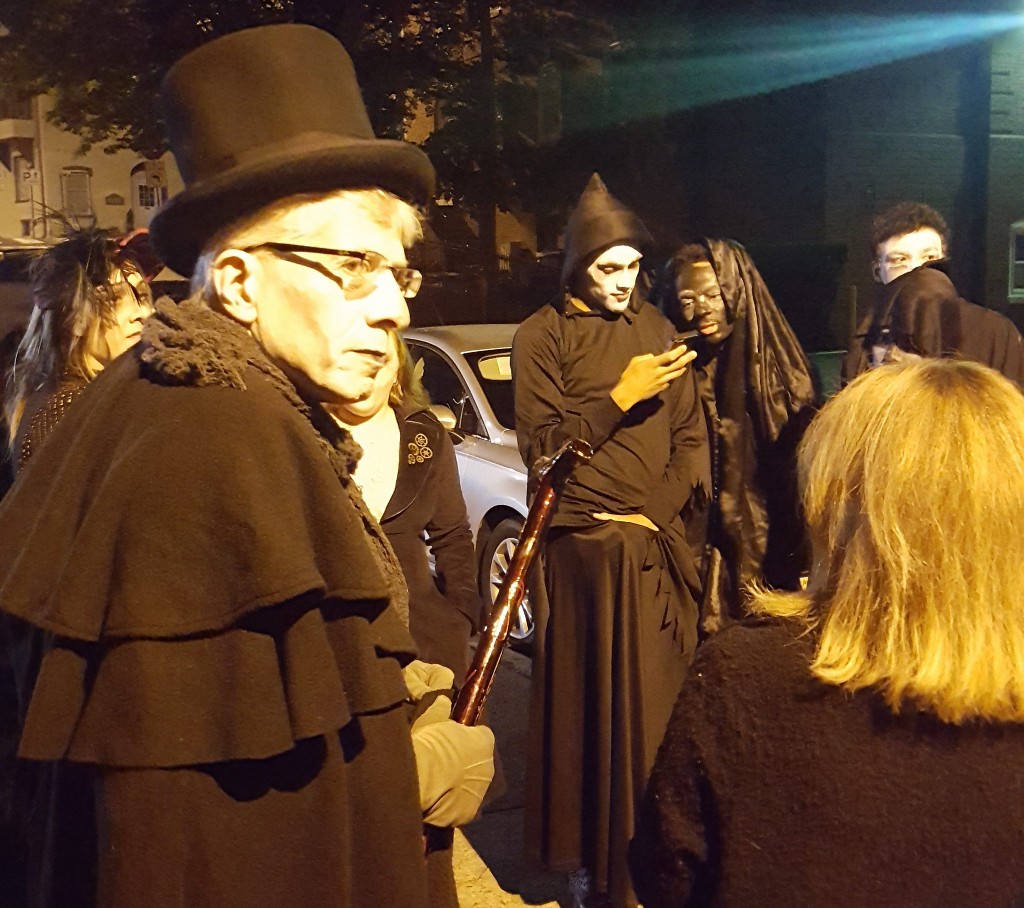 JACQUELINE RUPP / TIMES PHOTO The Historic Bristol Ghost tour haunts the borough's streets every Wednesday through Halloween.html-charsetutf-8