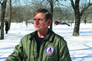 Stepping up: Joe Sestak starts congressional race with a walk down State Road