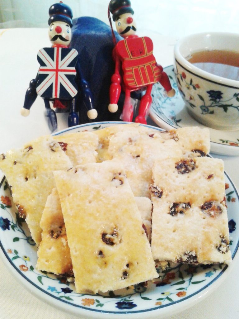 Recipe for British Raisin Biscuits