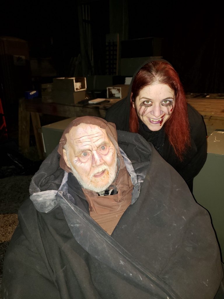 80-year-old’s wish of being haunted house actor comes true