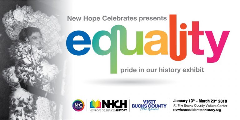 New Hope Celebrates history exhibit at Visit Bucks