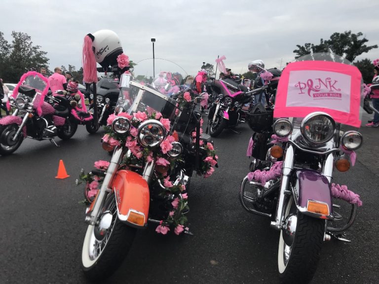 Motorcyclists ‘Pink’ their rides to support St. Mary’s Breast Health Initiative