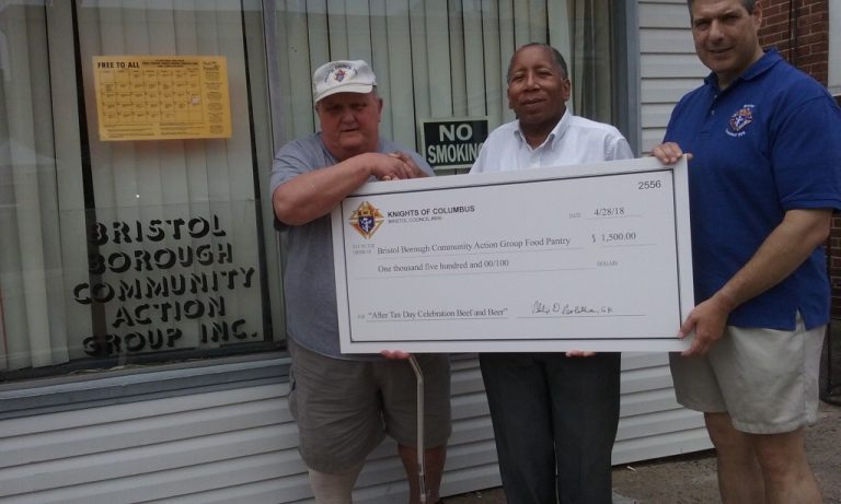 Knights of Columbus raised $1,500 for local food pantry