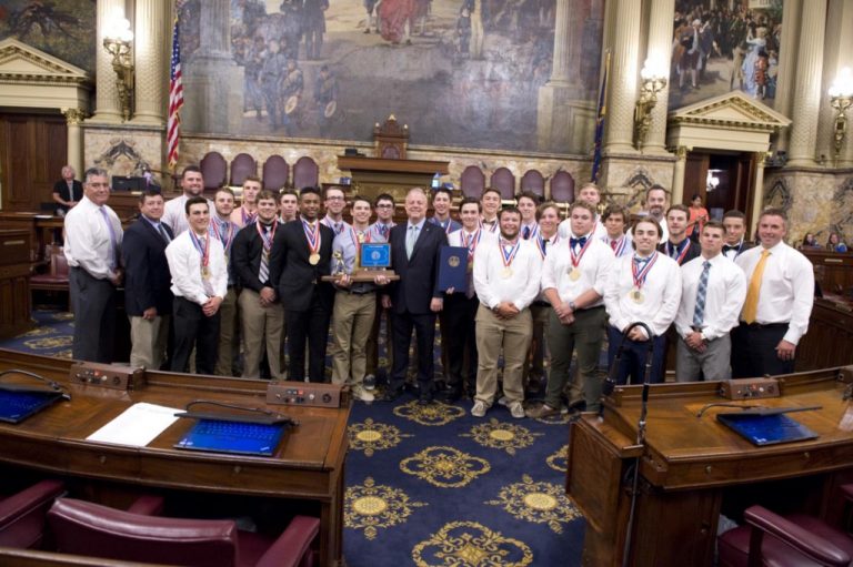 Pennsbury baseball team visits Capitol