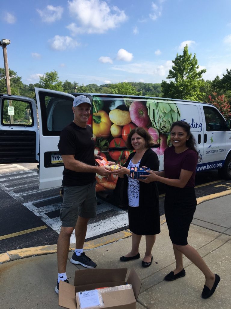 Credit union donates much needed supplies to food pantries
