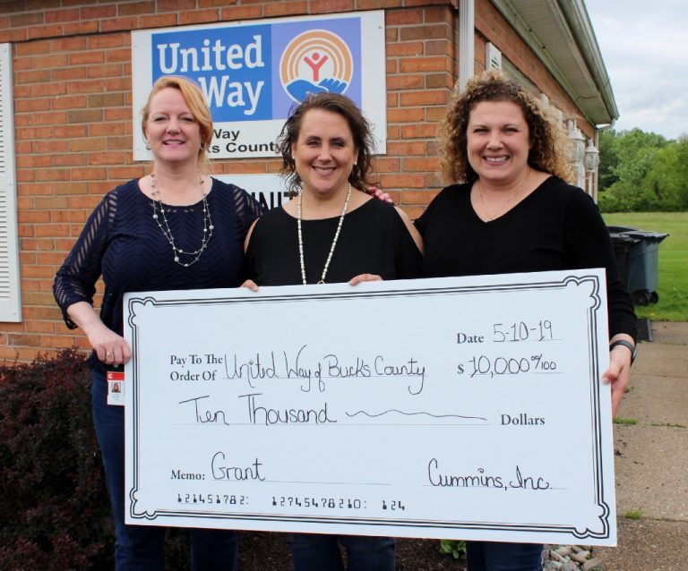 United Way of Bucks County receives $10,000 donation