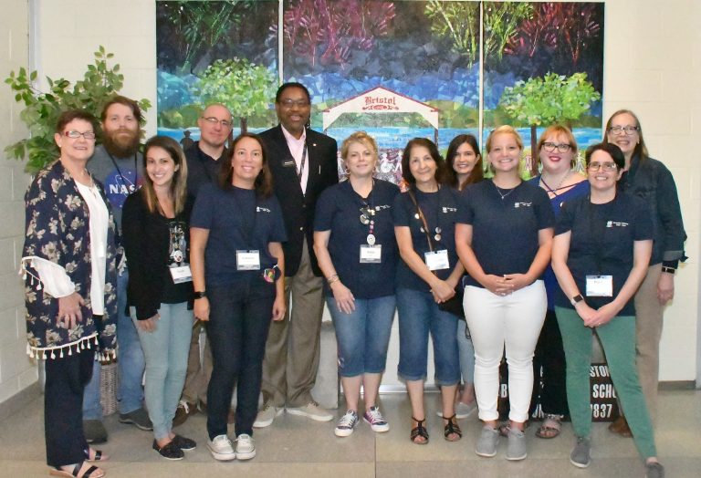 Derrick Pitts talks Apollo Moon landing at Snyder-Girotti