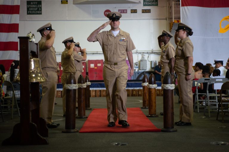 Levittown sailor promoted to chief petty officer in Japan