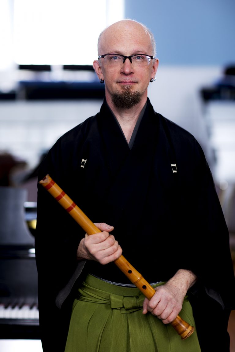 Glen Shouyuu Swann performs Japanese shakuhachi flute in ‘Music at St. Philip’s 2019’ series