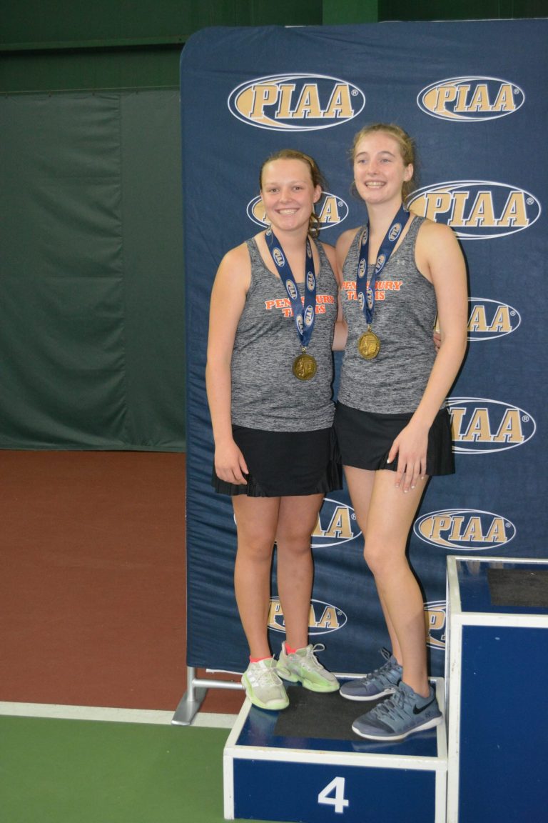 Pennsbury tennis players place at PIAA Girls Tennis Doubles State Championships