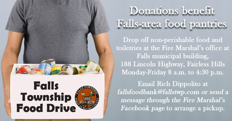 Falls kicks off year-round food drive