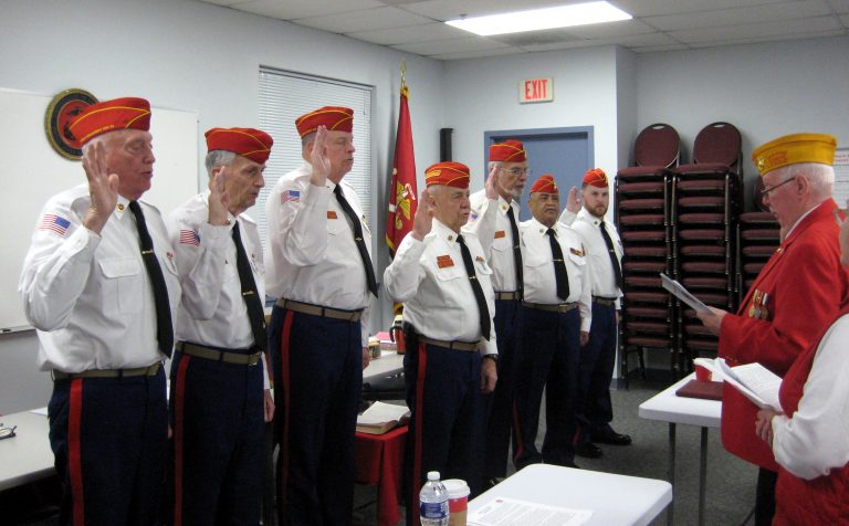 New officers installed for Marine Corps League Patriot Detachment